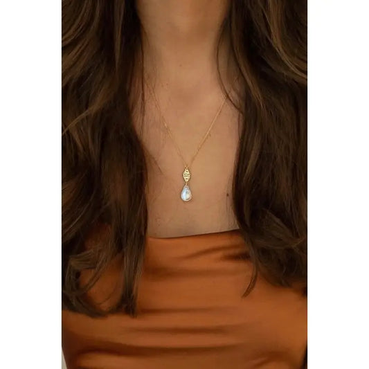 Juniper Moonstone Necklace