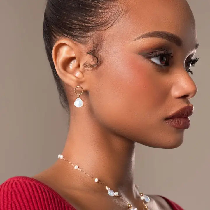 Vida Moonstone Necklace