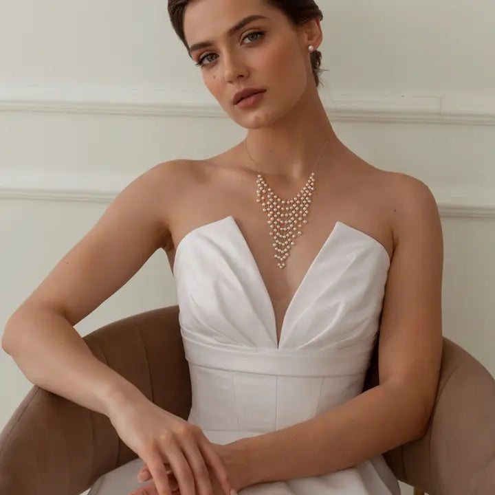 Elisabeth Pearl Necklace
